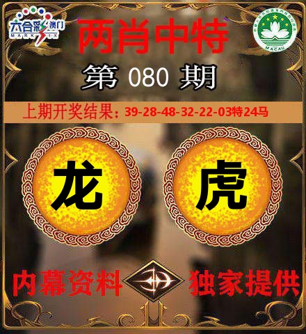两肖中特 第80期