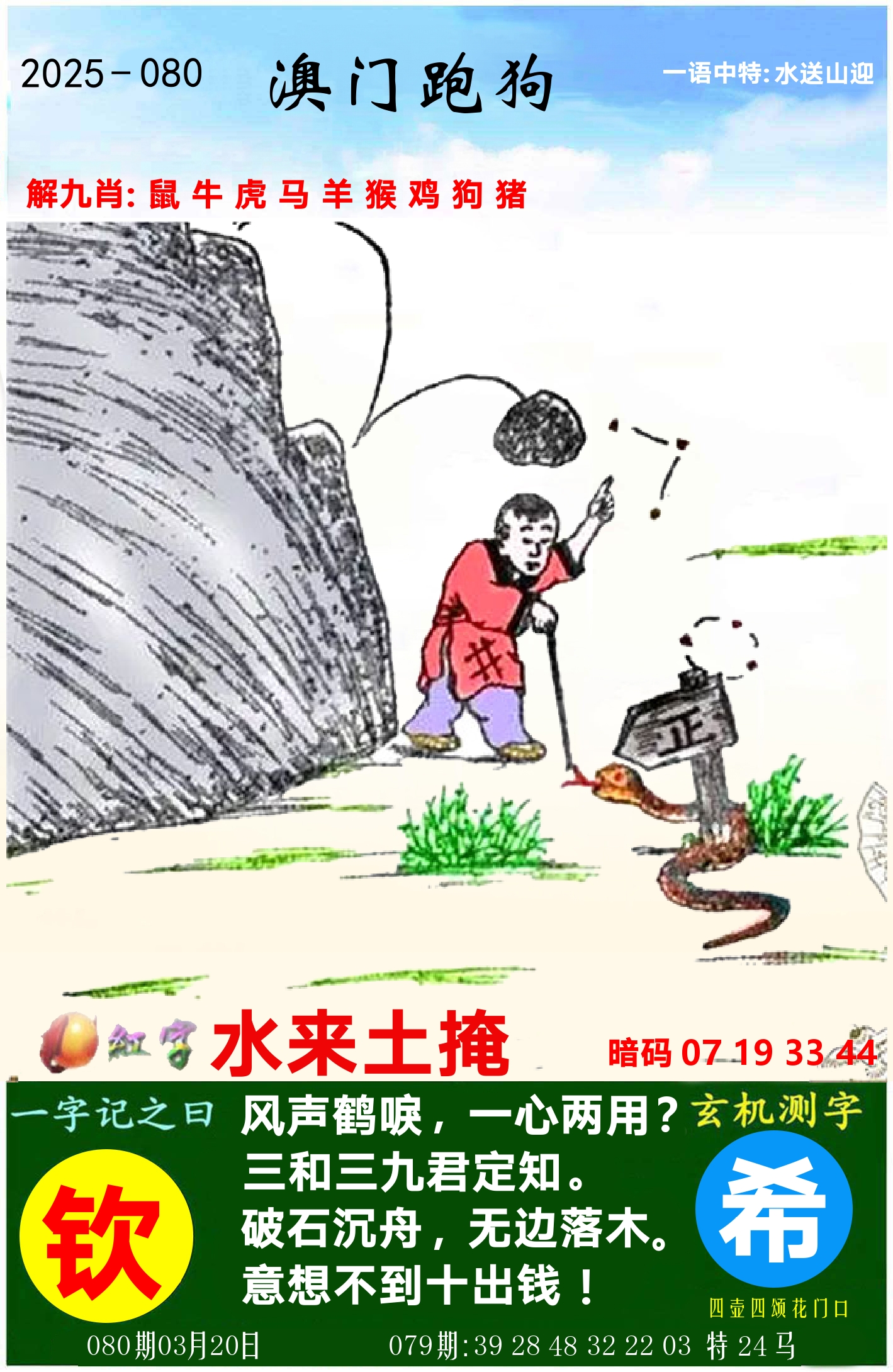 澳门跑狗图 第80期