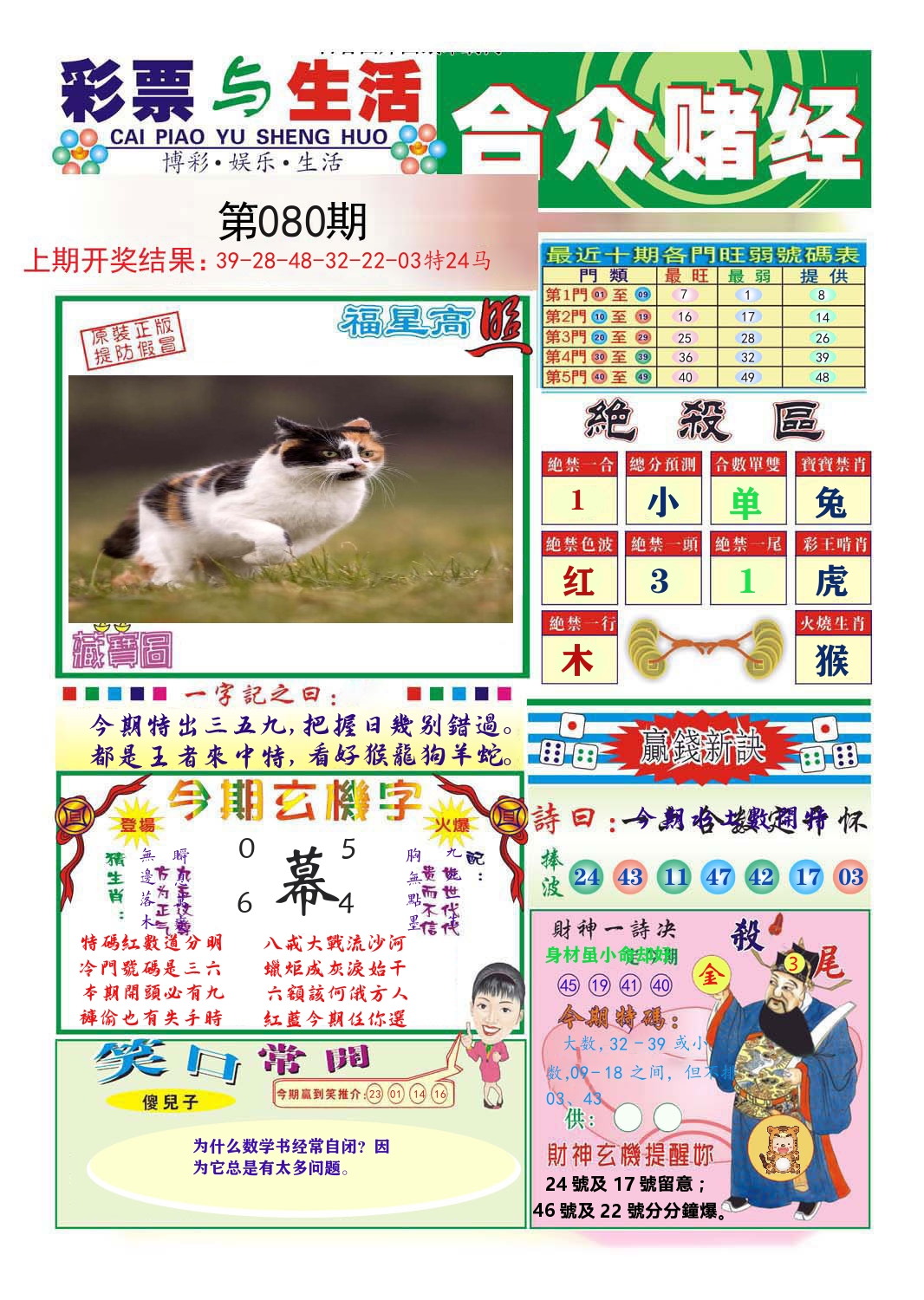 合众赌经 第80期
