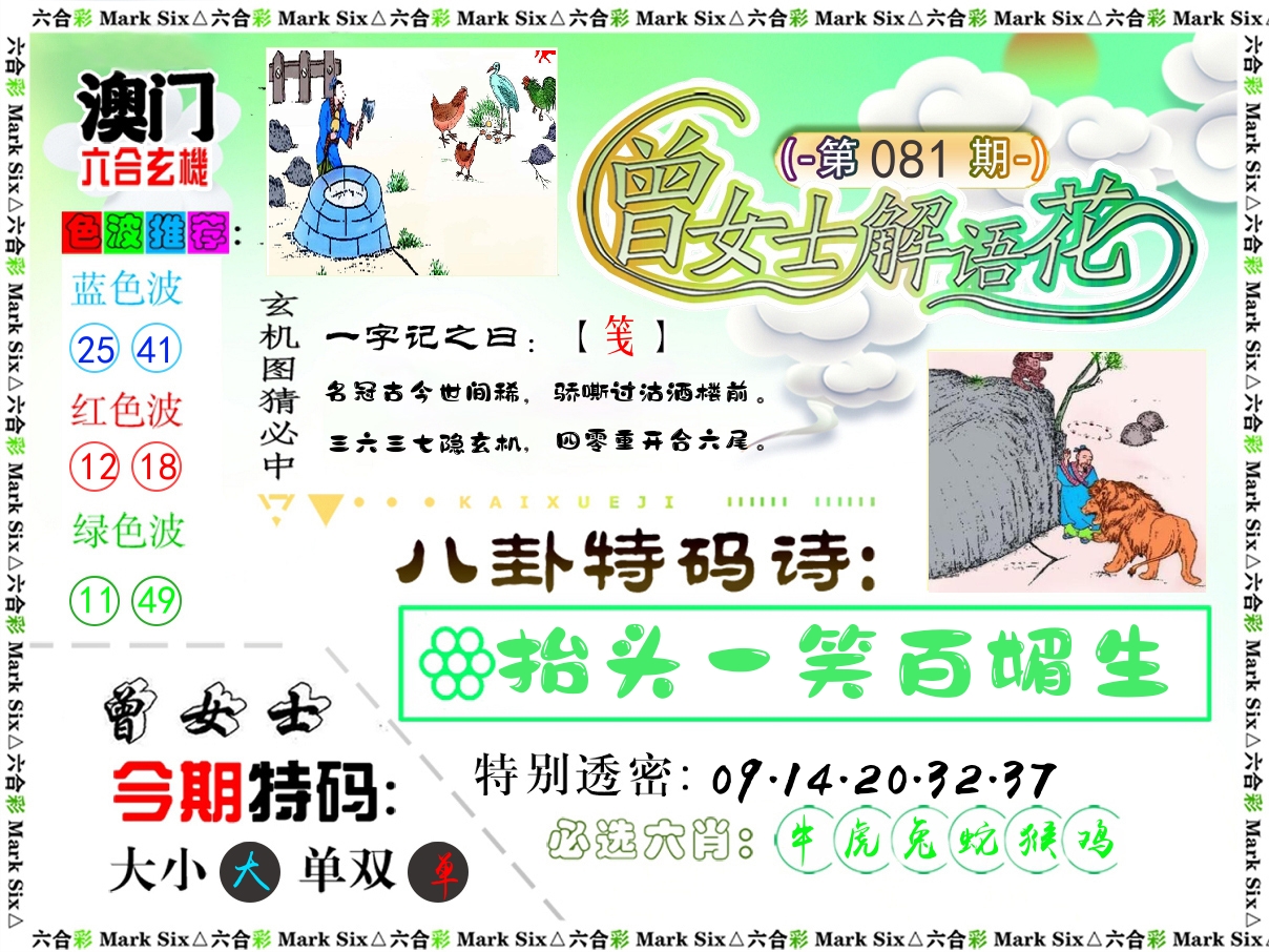 曾女士解语花 第81期