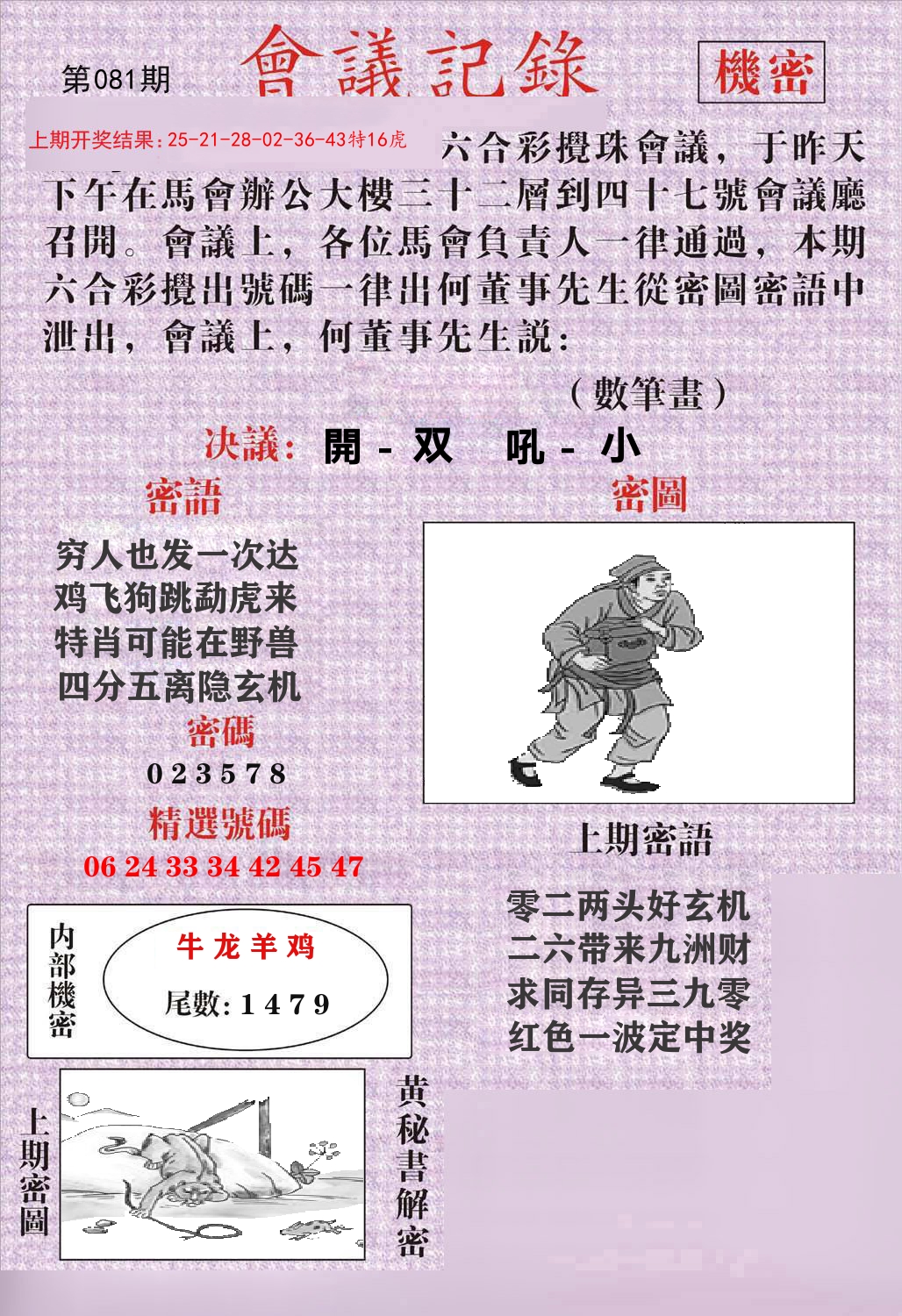 会议记录 第81期