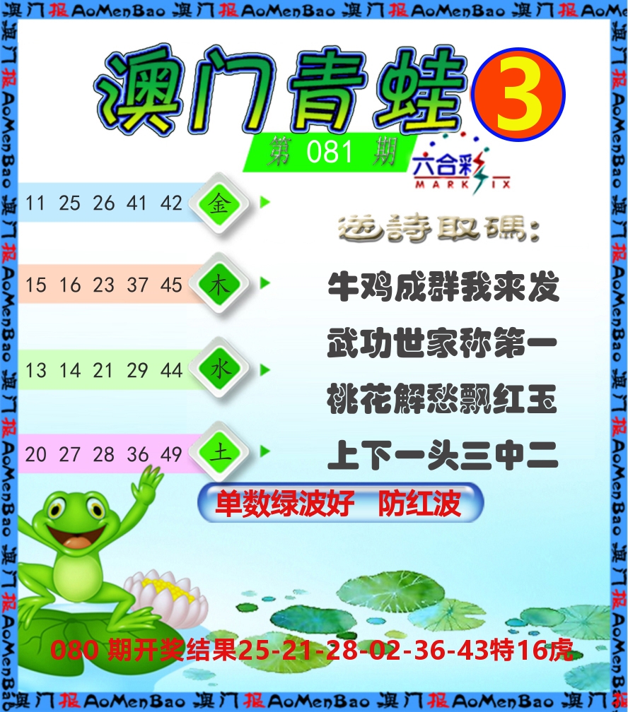 青蛙系列3 第81期