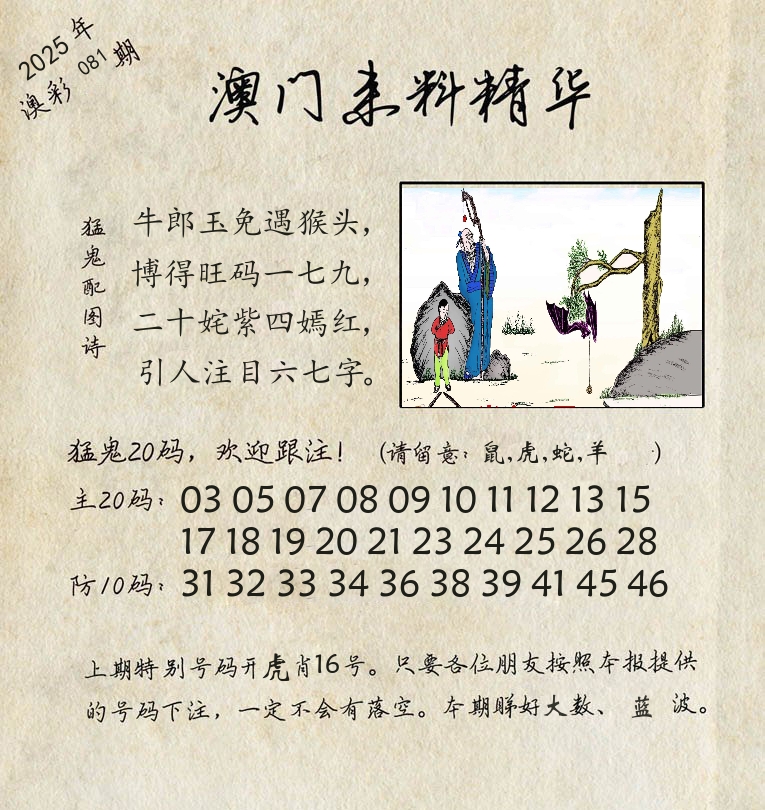 精华来料 第81期