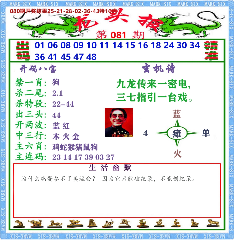澳门龙头报 第81期