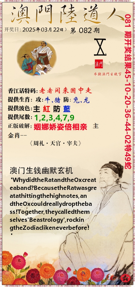 澳门陆道人 第82期