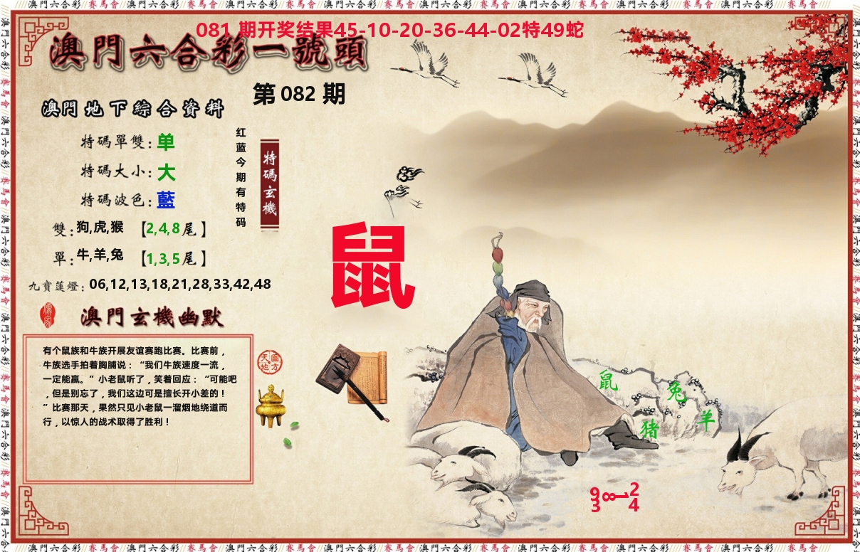 一号头 第82期