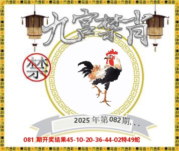 九宫禁肖 第82期
