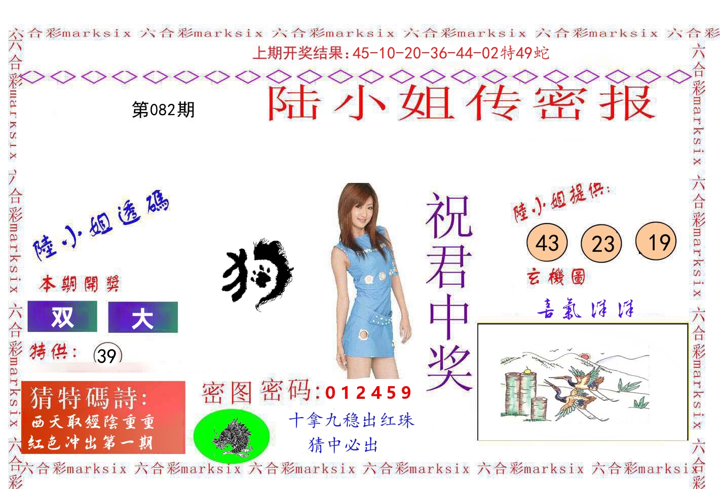 陆小姐密报 第82期