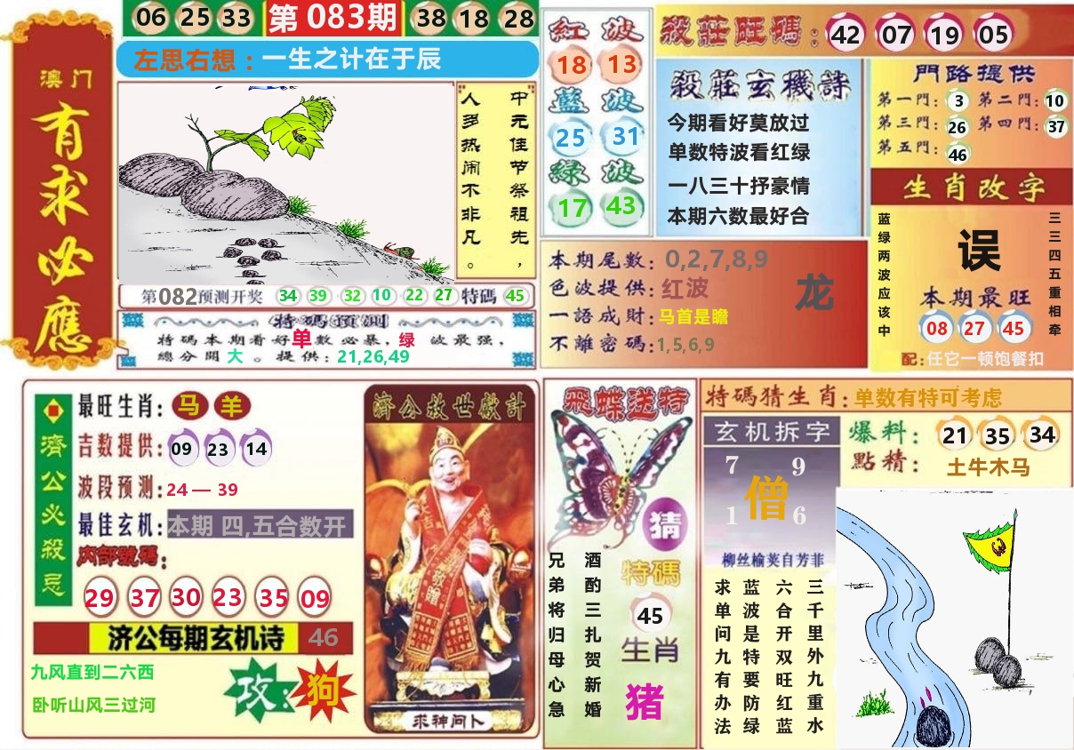 澳门有求必应 第83期