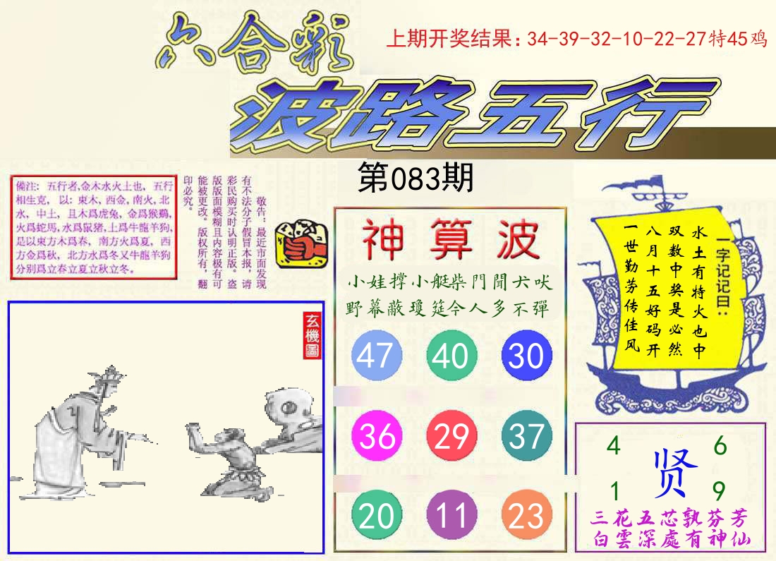 波路五行 第83期