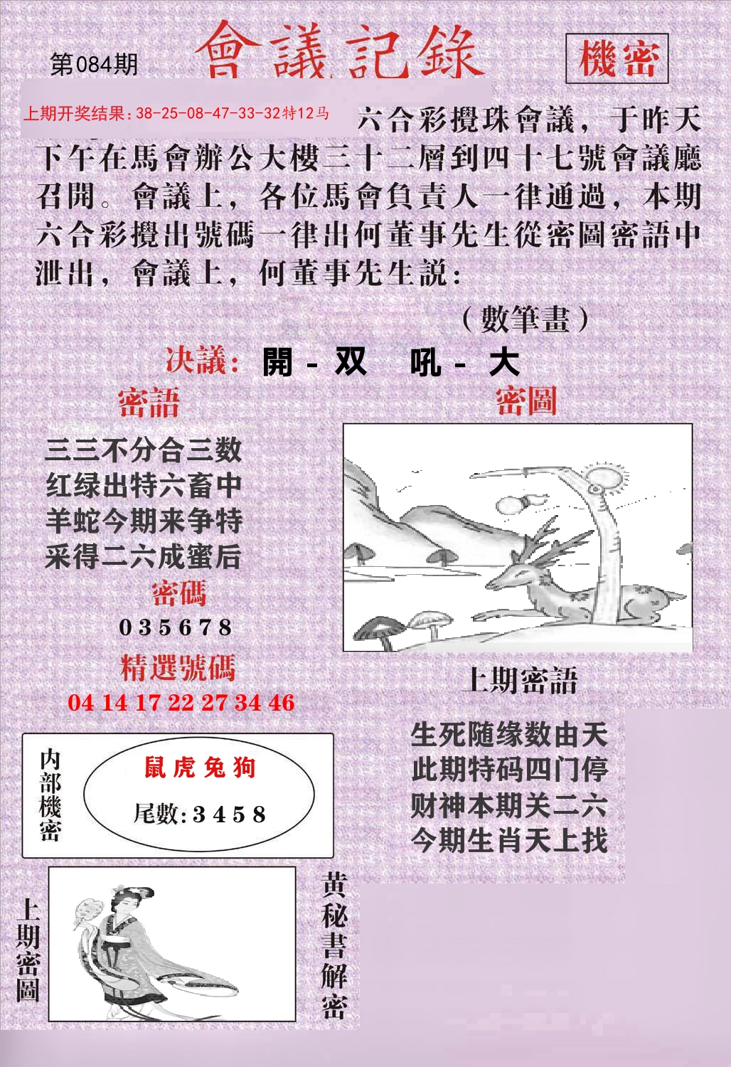 会议记录 第84期