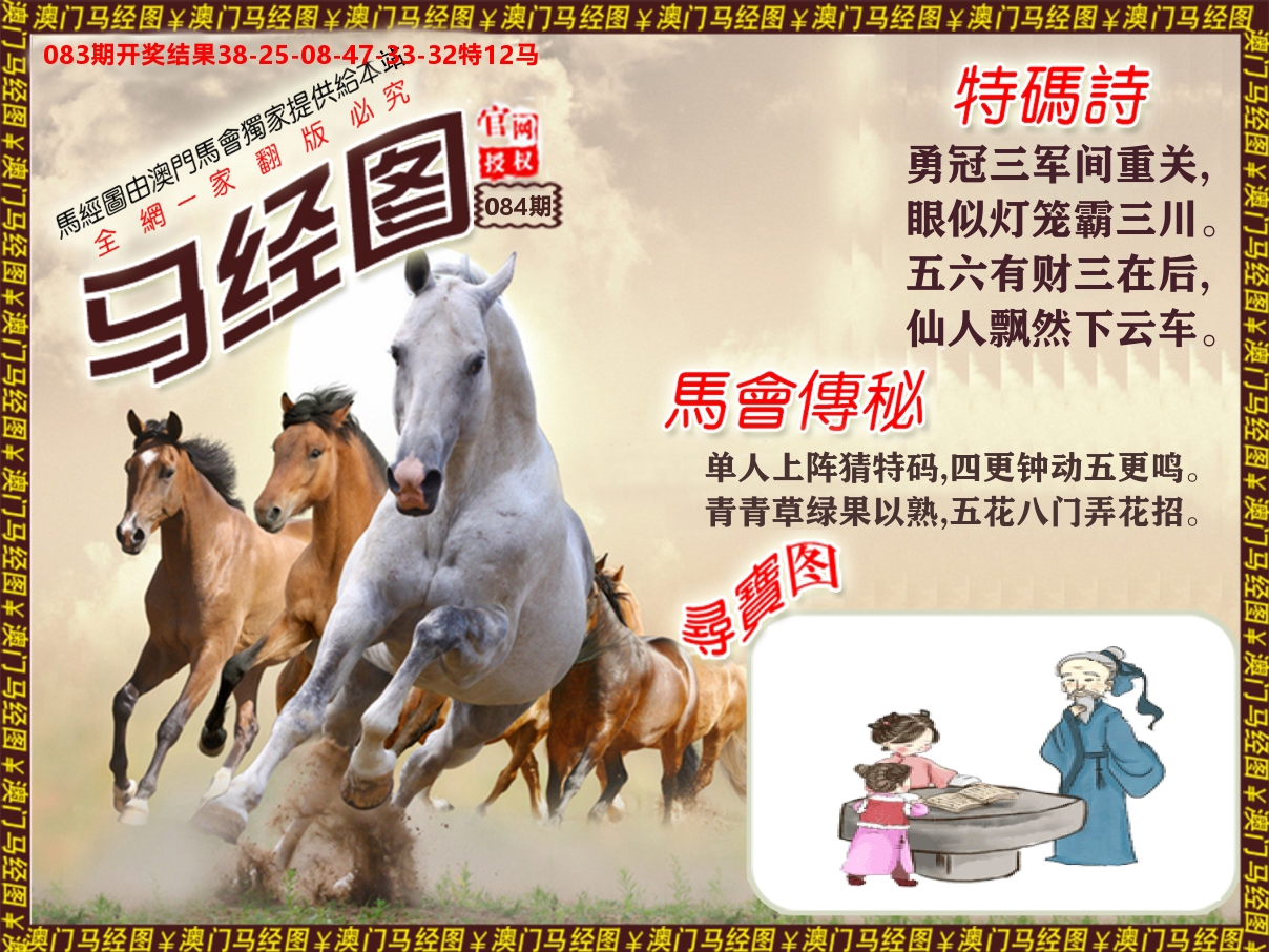 马经系列 第84期