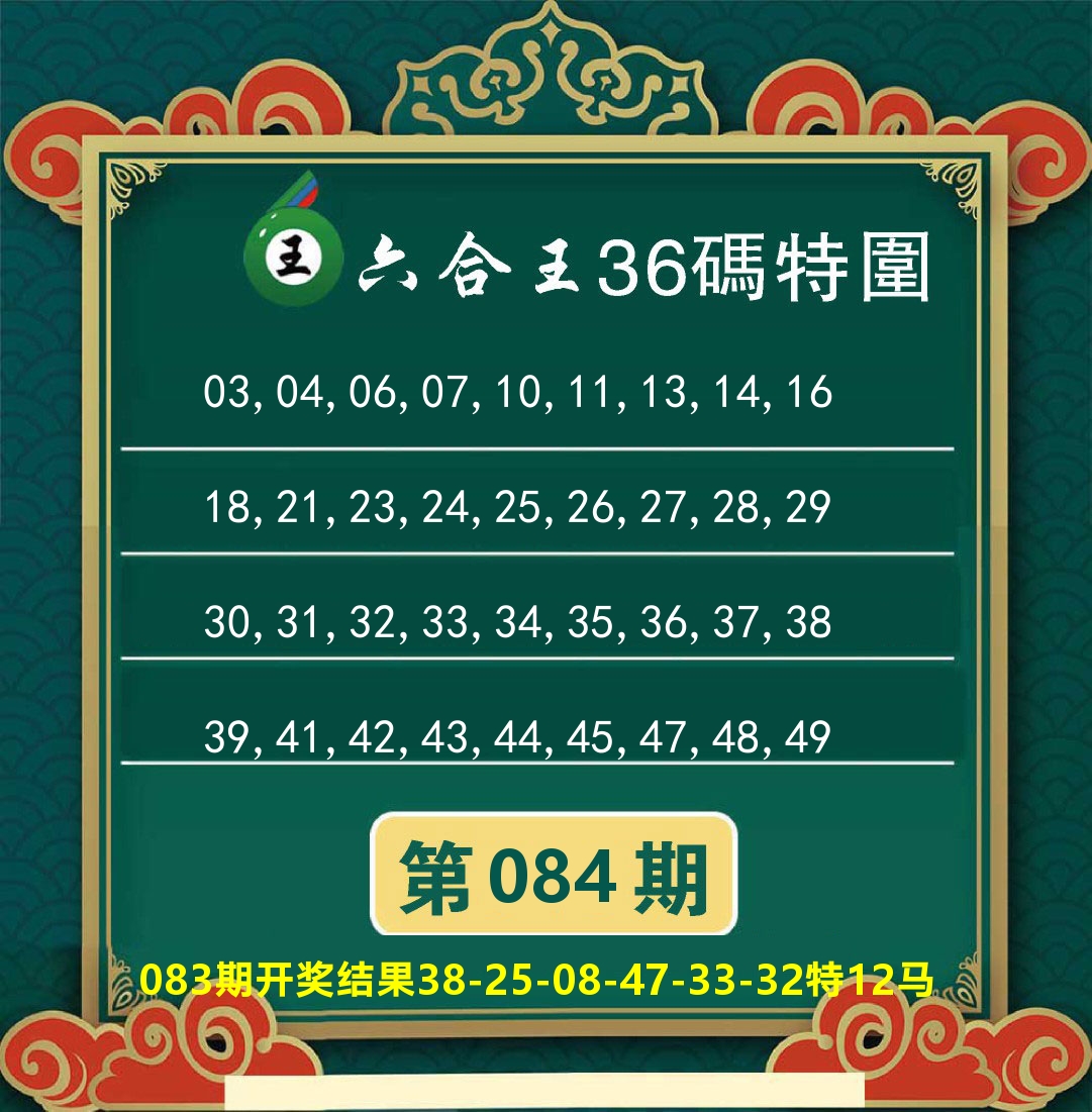澳门特码王B 第84期