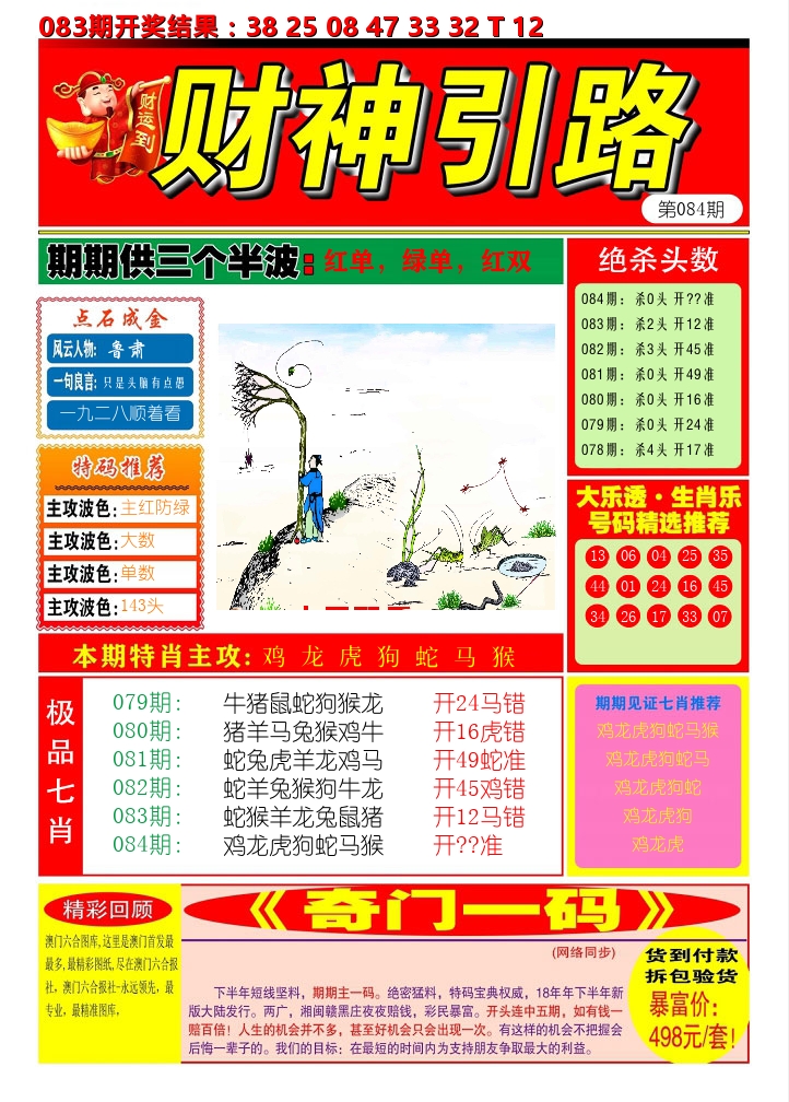 财神引路 第84期