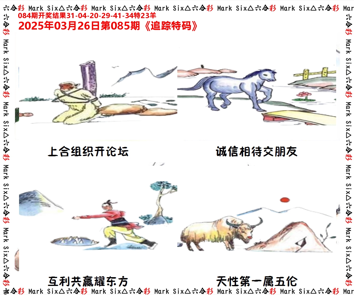 追踪特码 第85期