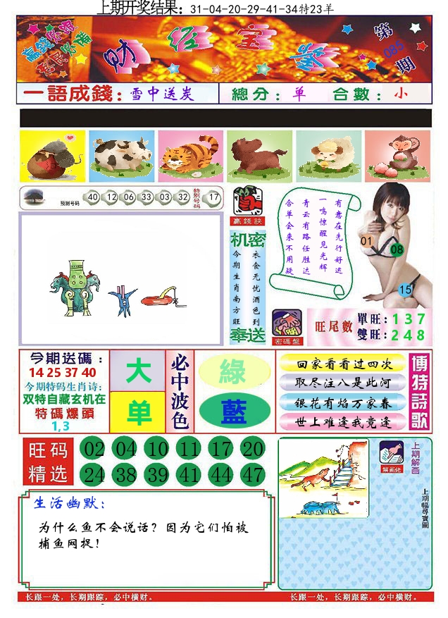 澳门财经宝鉴 第85期
