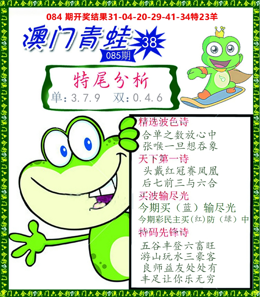 青蛙系列38 第85期