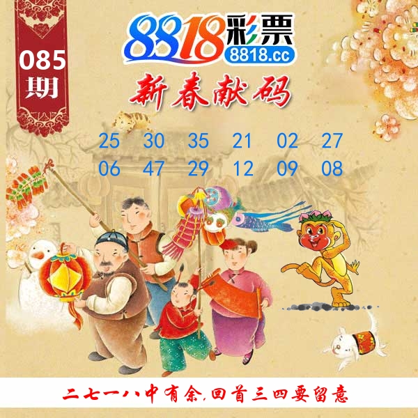 新春献码 第85期