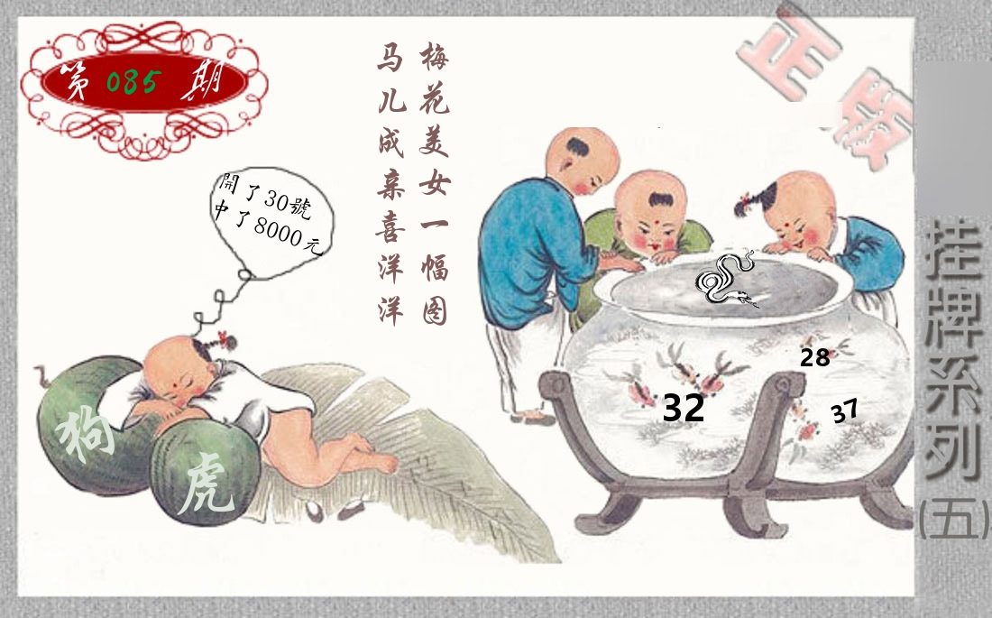 挂牌系列5 第85期