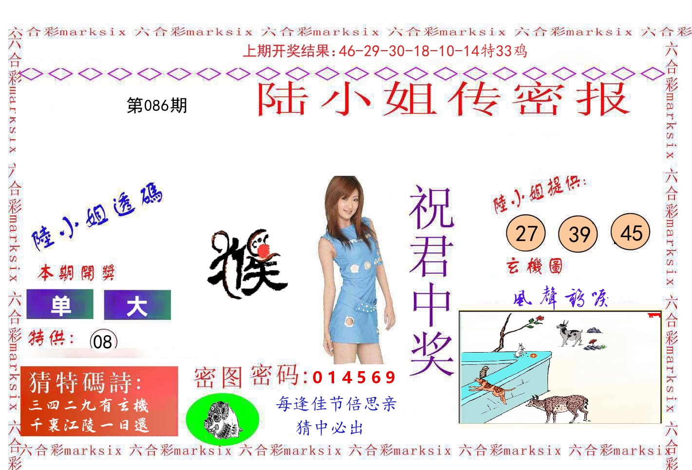 陆小姐密报 第86期