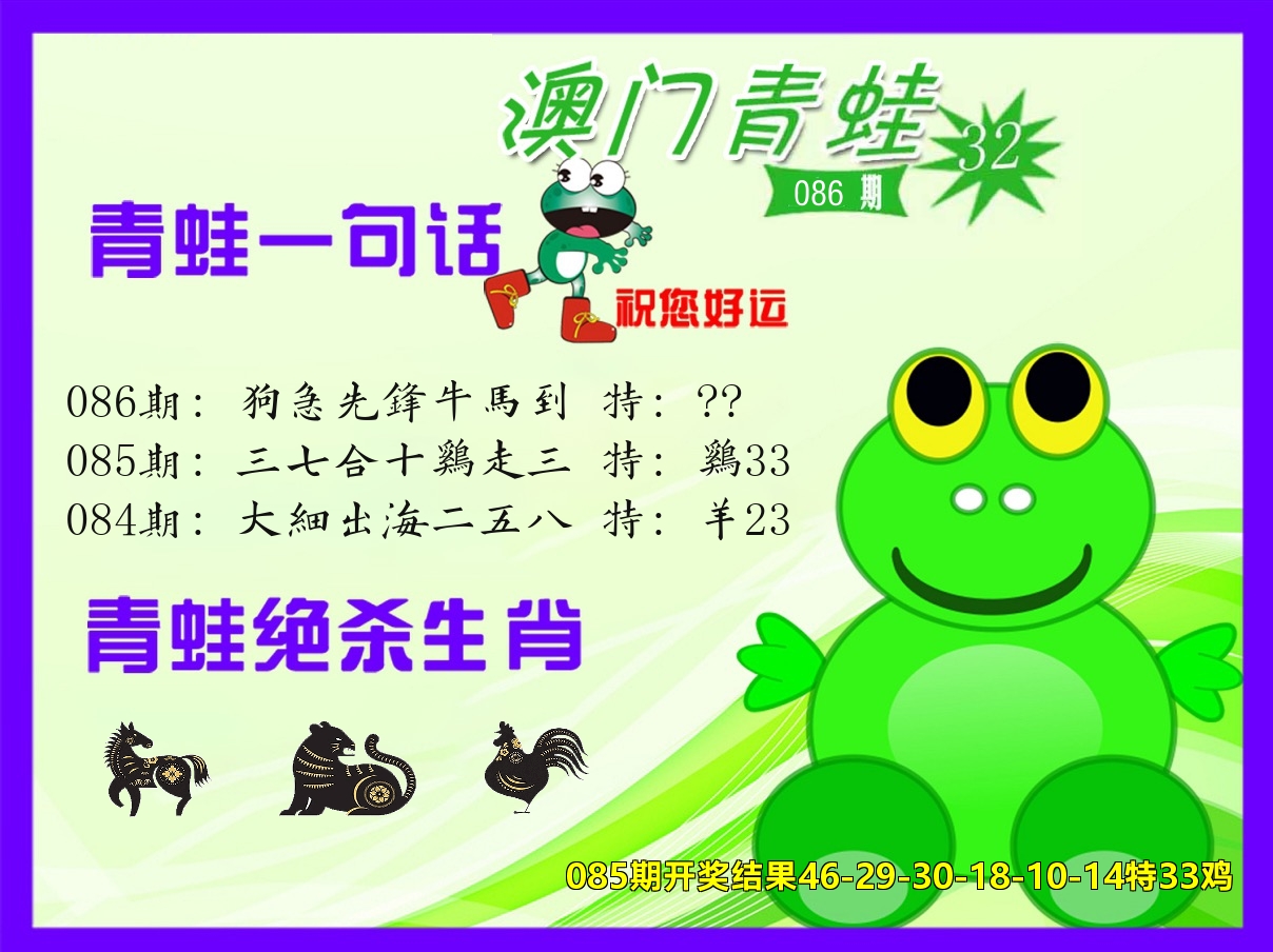 青蛙系列32 第86期