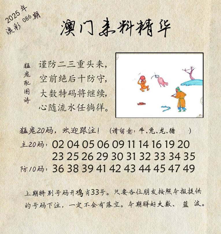 精华来料 第86期