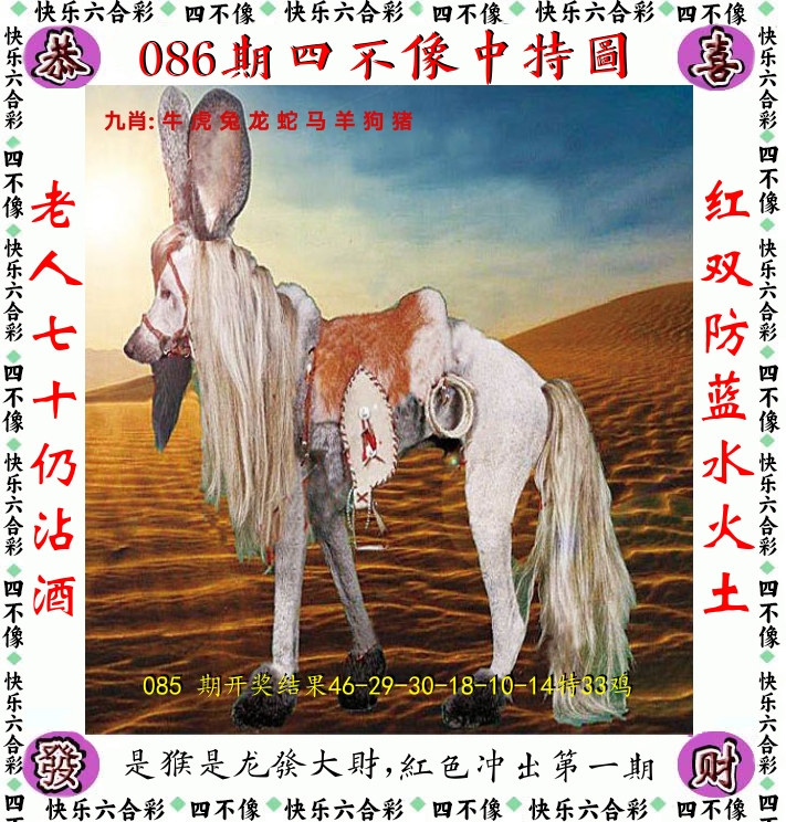 四不像 第86期