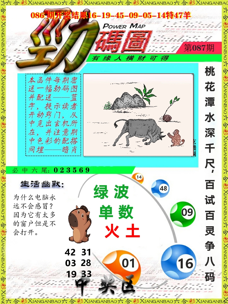 劲码图 第87期