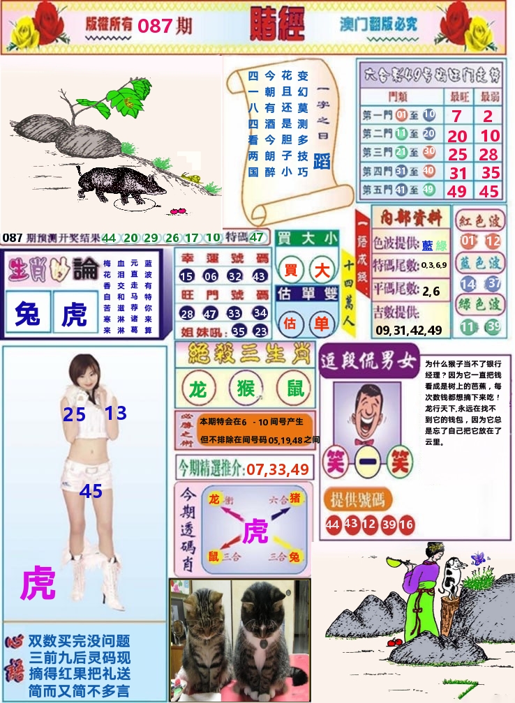澳门赌经 第87期
