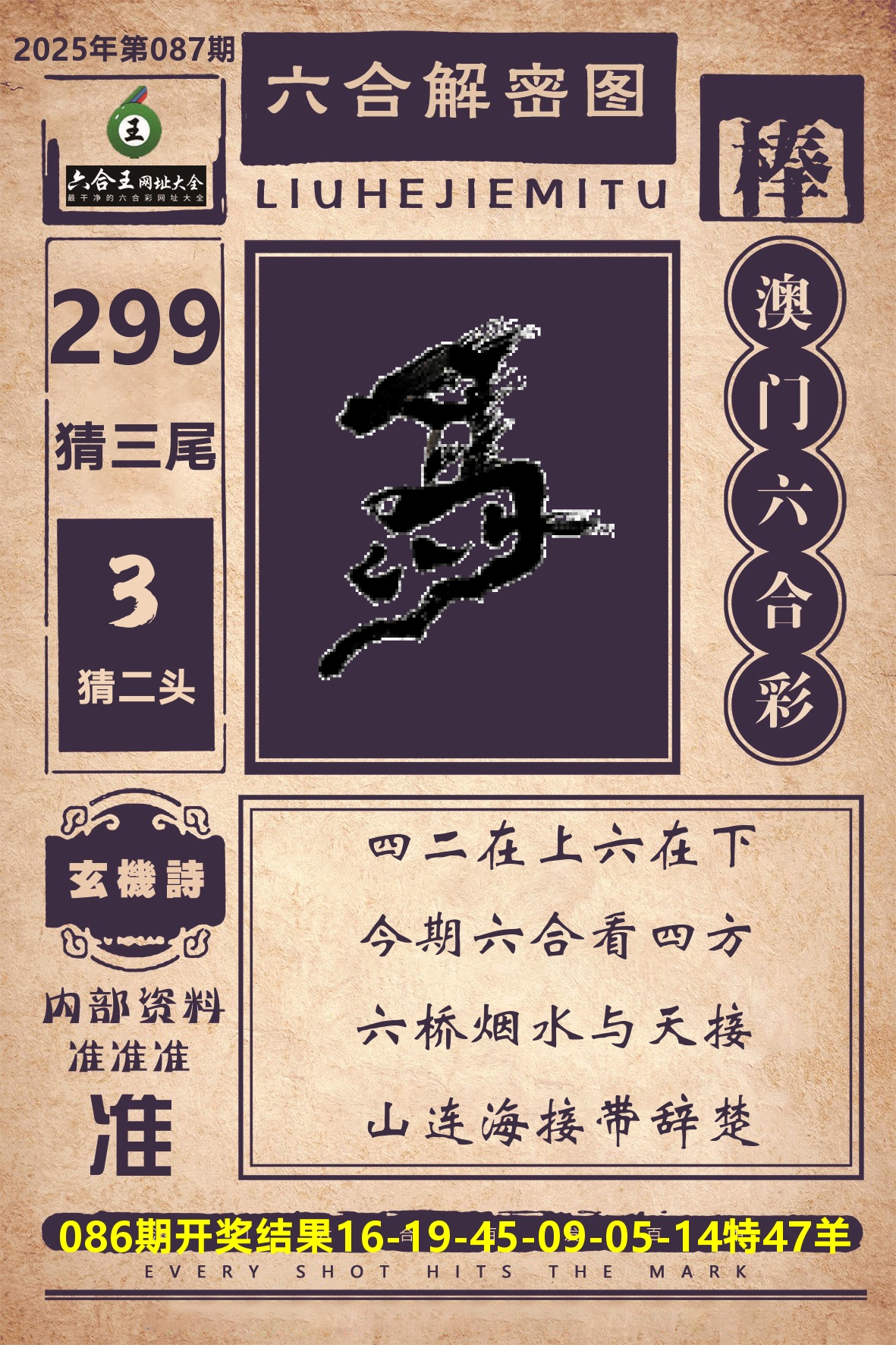 六合王六合解密 第87期
