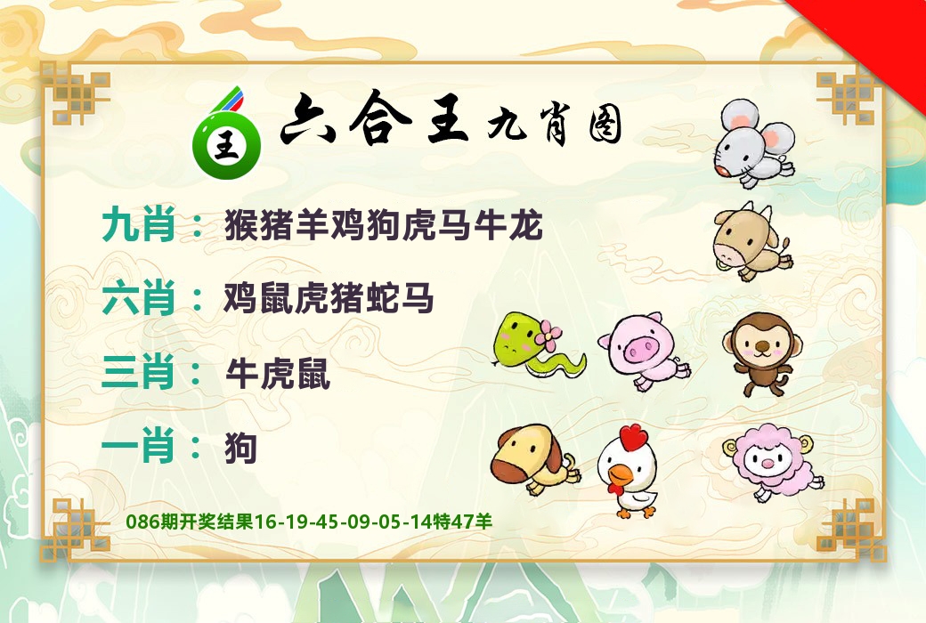 六合王九肖图 第87期