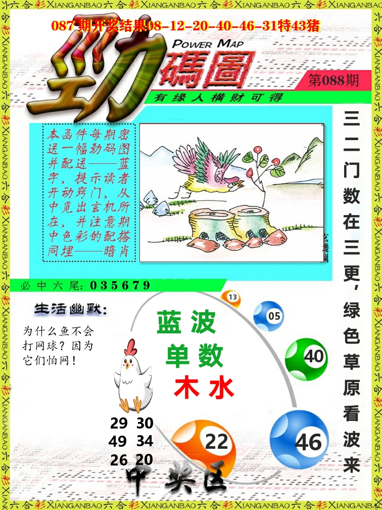劲码图 第88期
