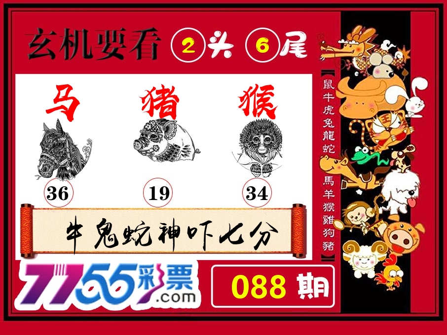 玄机要看 第88期