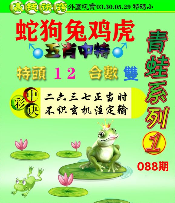 青蛙彩图 第88期
