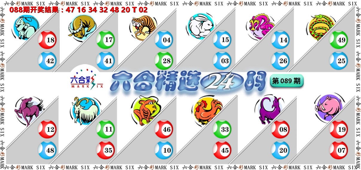 六合精选24码 第89期