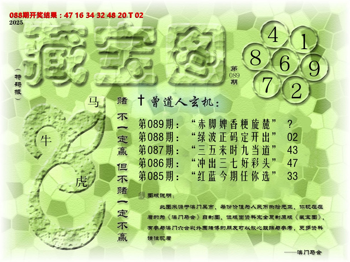 《藏宝图》 第89期