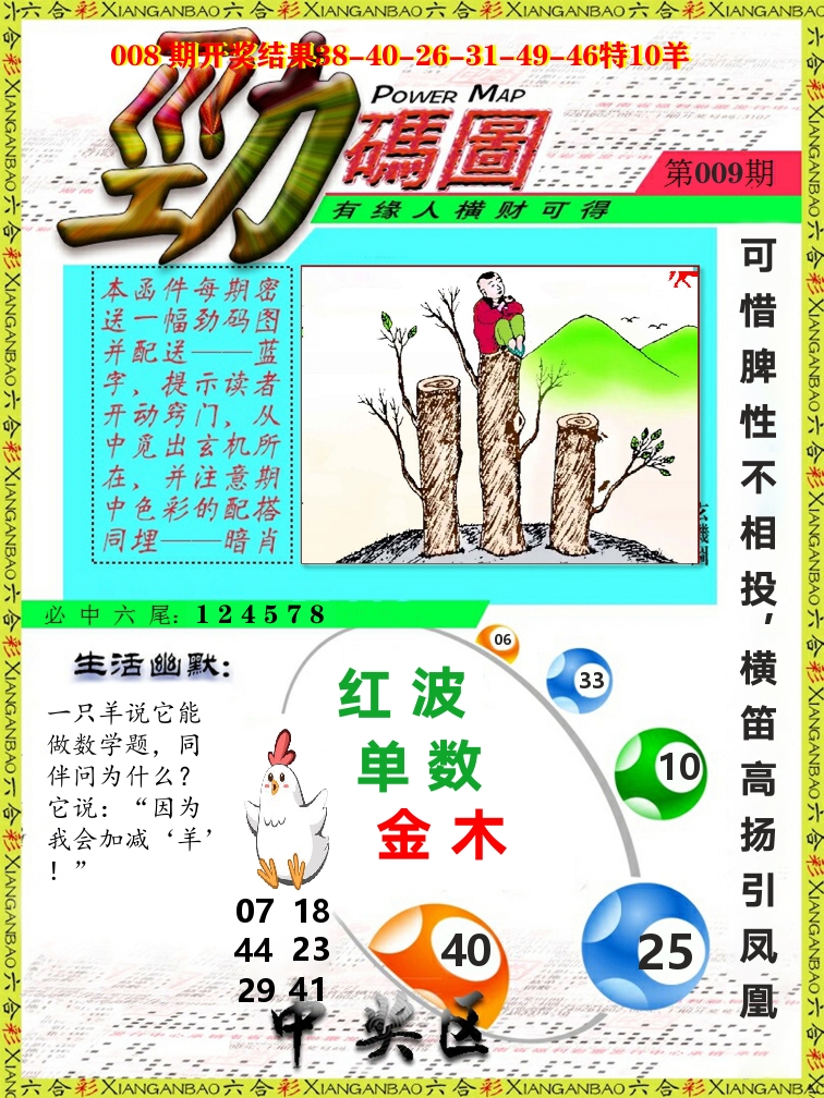劲码图 第9期