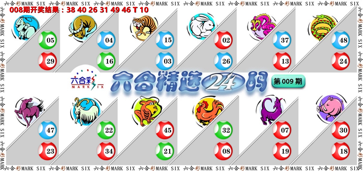 六合精选24码 第9期