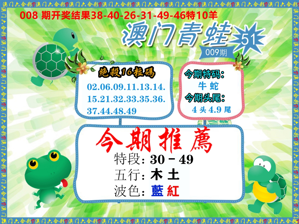 青蛙系列51 第9期