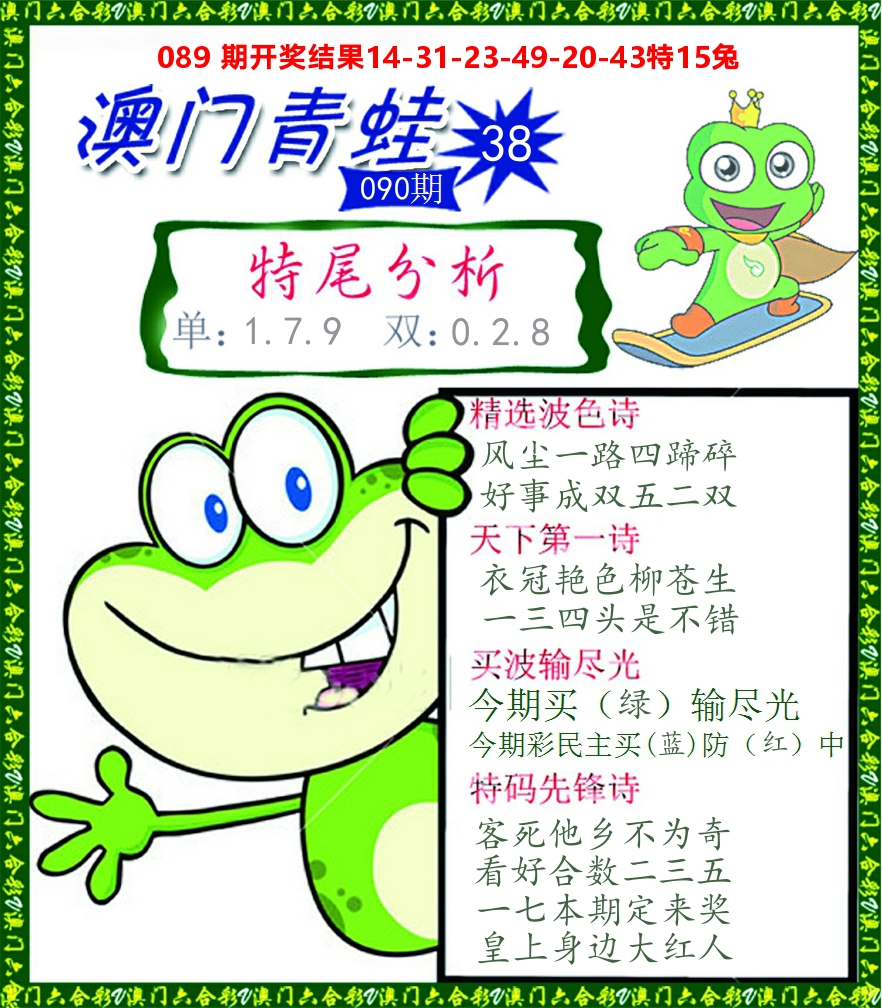 青蛙系列38 第90期