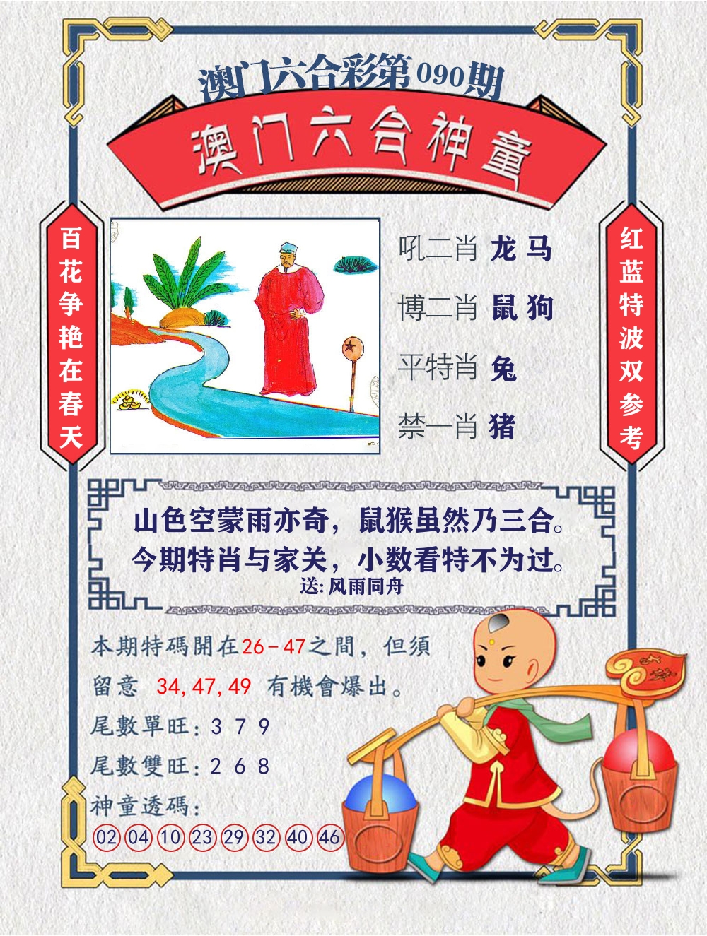 六合神童 第90期