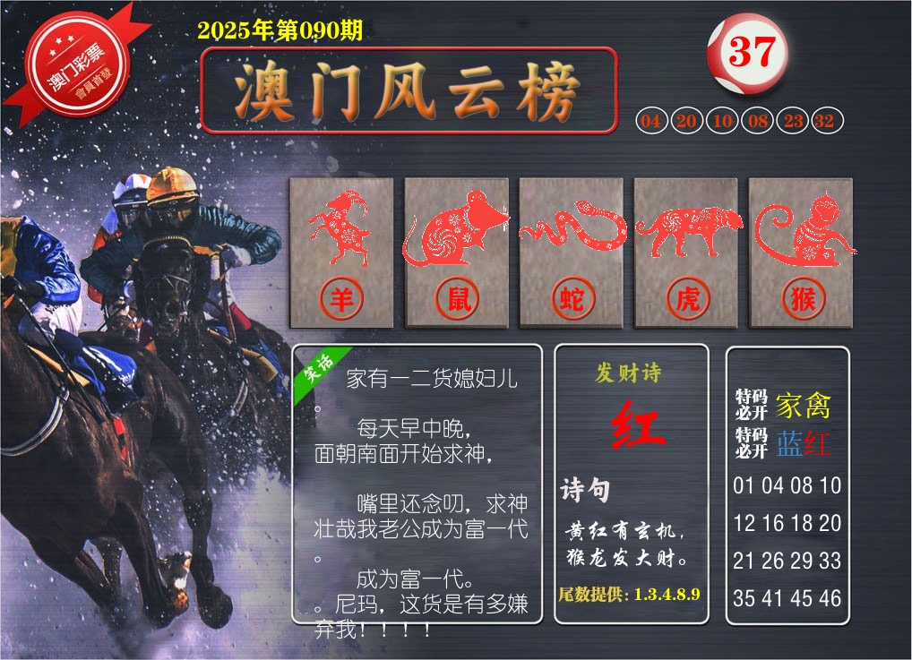 澳门风云榜 第90期