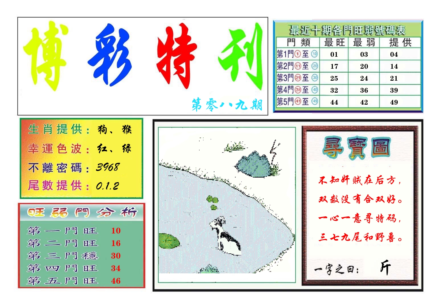 博彩特刊 第90期
