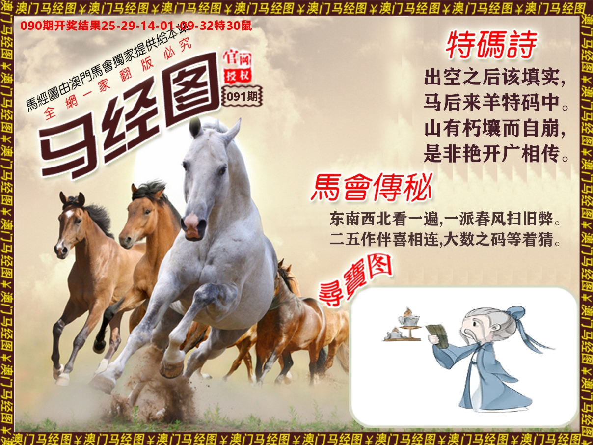 马经系列 第91期