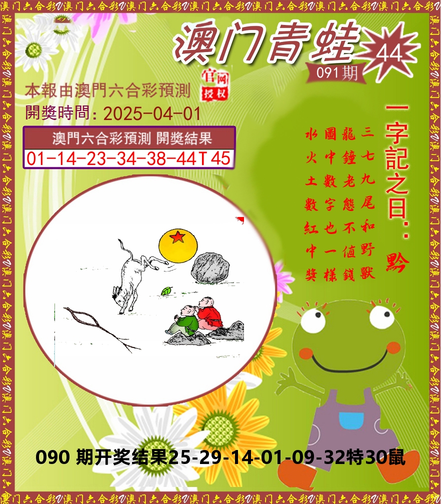青蛙系列44 第91期