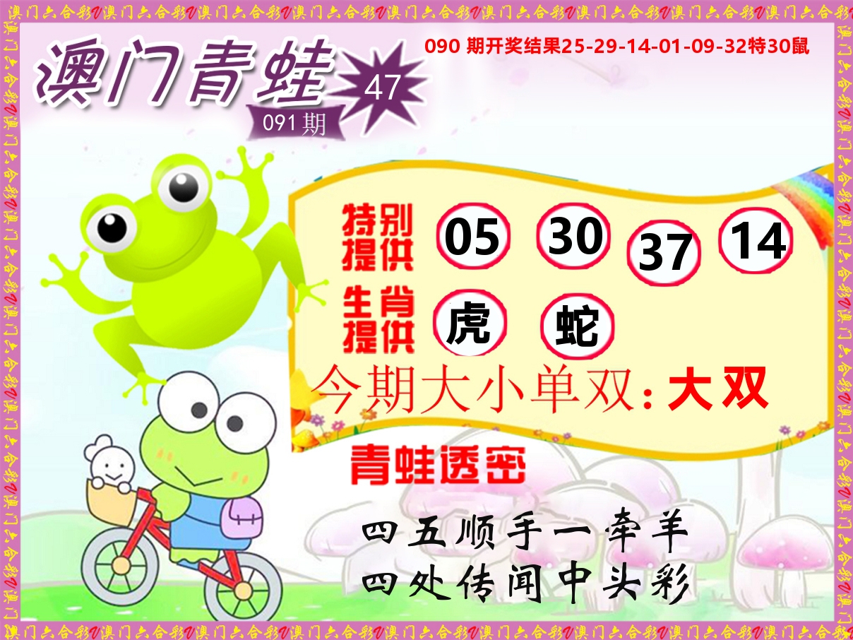 青蛙系列47 第91期