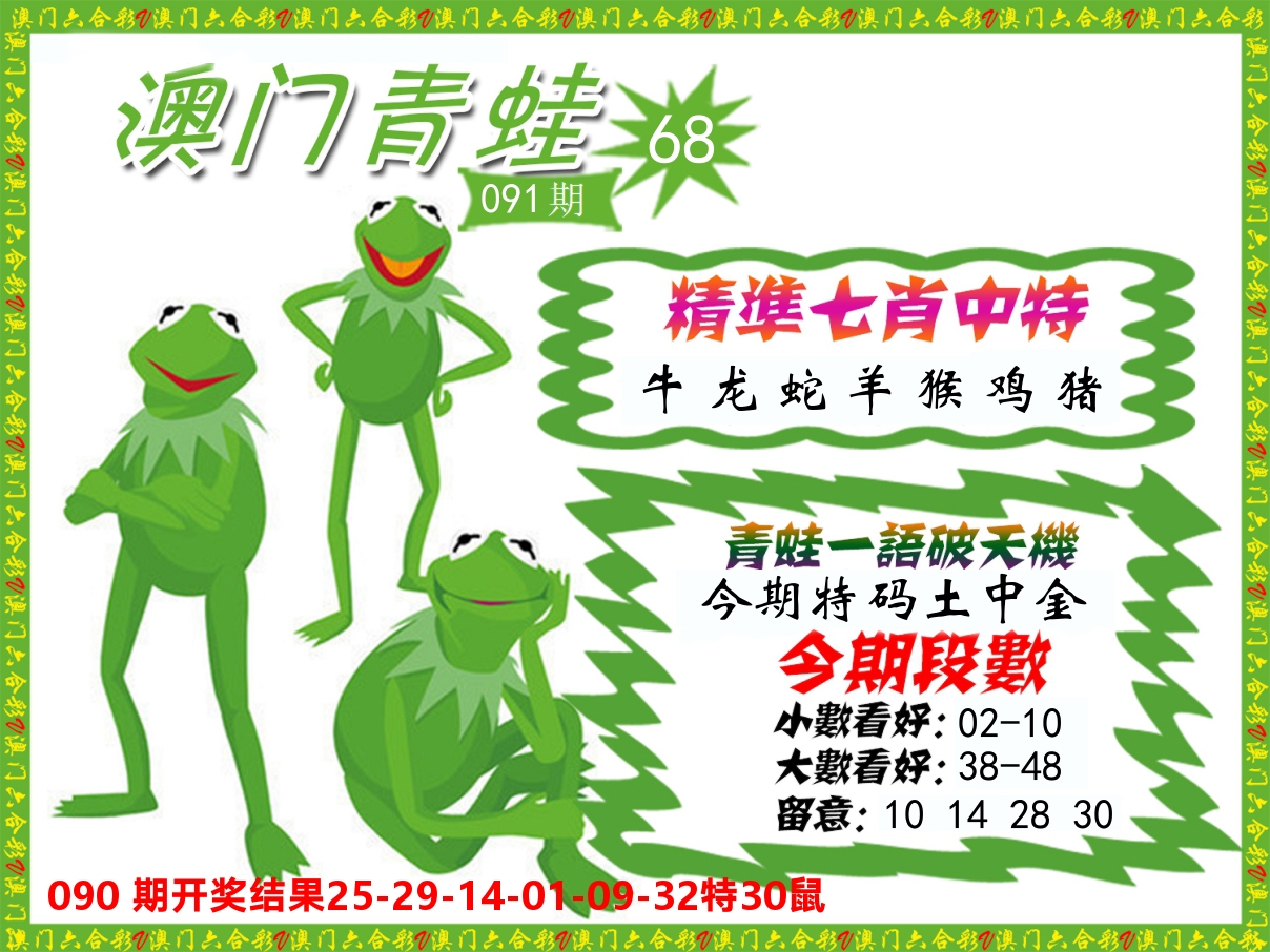 青蛙系列68 第91期
