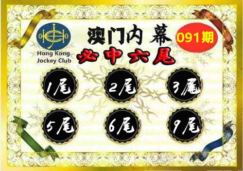 澳门内幕 第91期