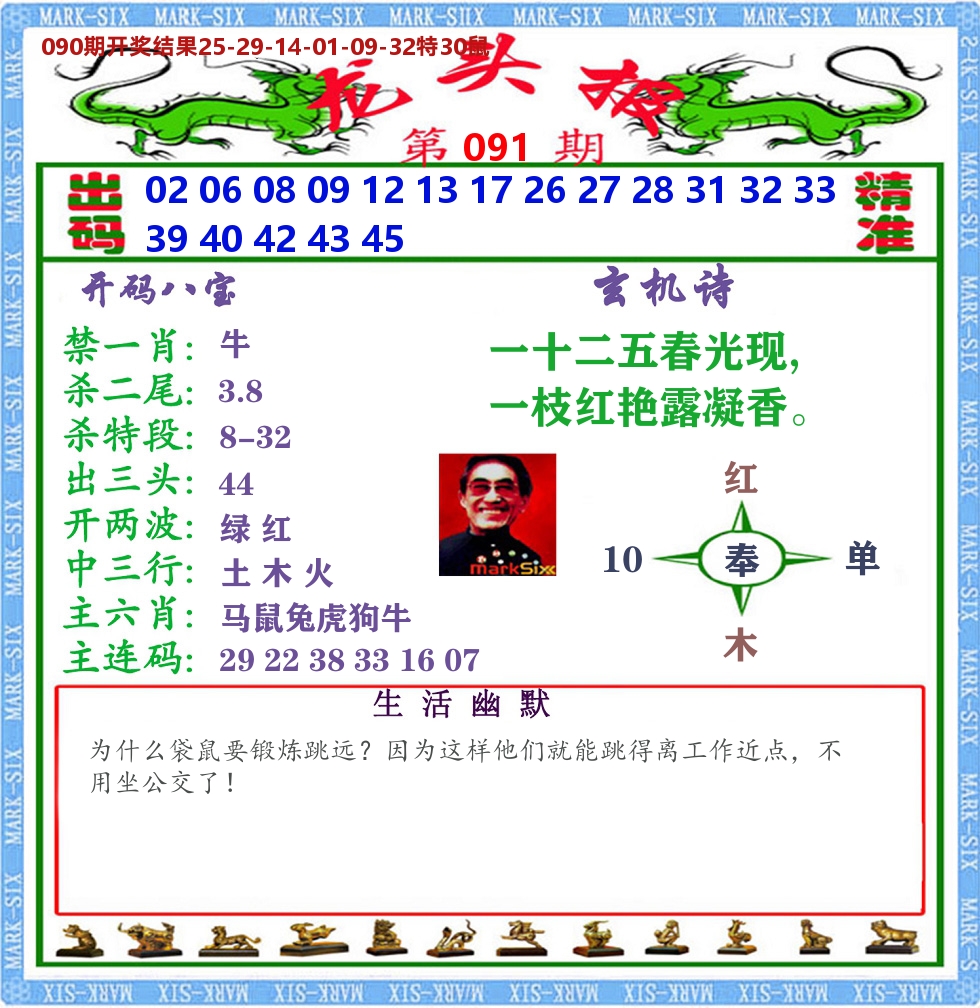 澳门龙头报 第91期