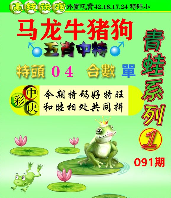 青蛙彩图 第91期